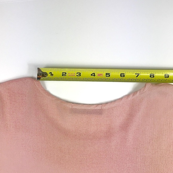 NINEXIS S/S Blouse, w/Flared Sleeves, Size M - Picture 3 of 8